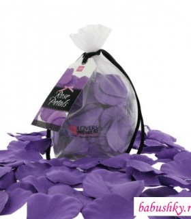 Эротический набор саше из лепестков роз Lovers Previum Rose Petels Purple