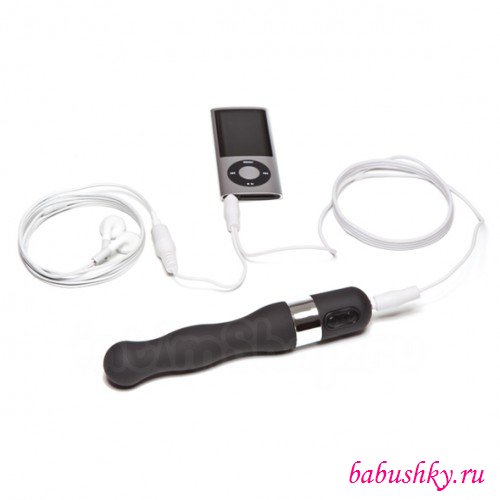 Прикольный вибратор музыкальный OhMiBod Naughtibod - iPod Vibrator Black