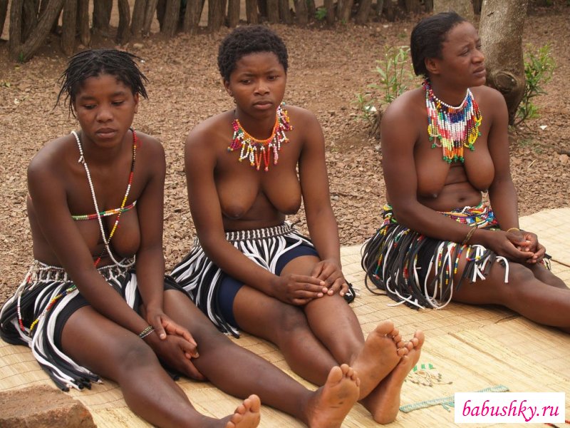 Горячие африканки с обнажёнными телами